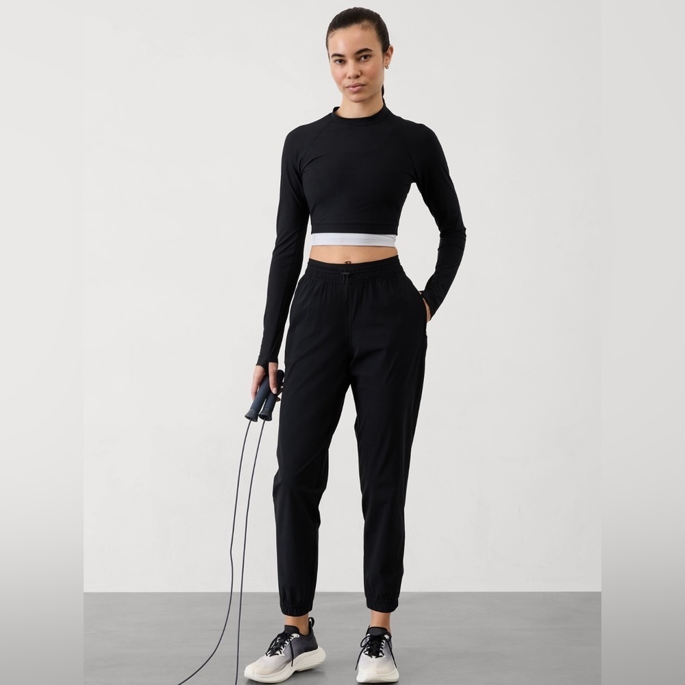 NWT Athleta Crosstrain Black Pants Size XL/T